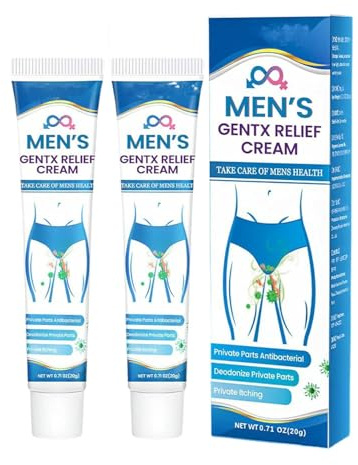Men's GentX Soothing Cream, eine natürlich kühlende, beruhigende, feuchtigkeitsspendende, erfrischende und nicht fettende Creme zur Linderung von Rötungen und Juckreiz für alle Hauttypen.