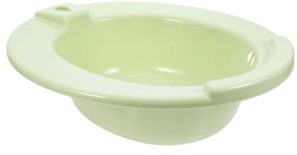 ADOCARN Sitzbad für Toilettensitz Breiter Tiefer Schüssel für Bequeme Anwendung für Ältere Menschen und Postpartale Pflege mit Überlaufdesign für Sicheres und Angenehmes Bad