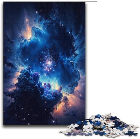 1000 Teile für Erwachsene und Kinder von Jigsaw Nebelformationen Puzzle für Erwachsene Holzpuzzle 1000 PCS (38x26cm)