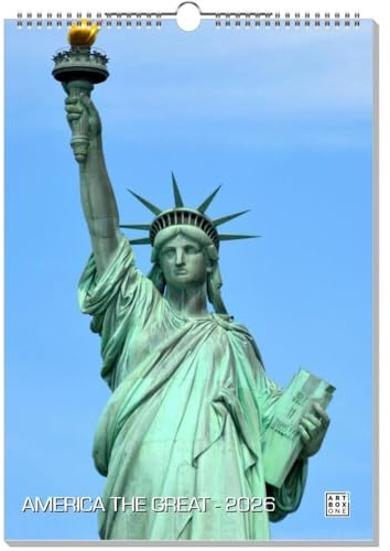 artboxONE Kalender 2026 AMERICA THE GREAT Wandkalender A3 2026 Architektur