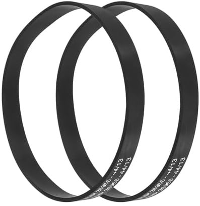 2-Pack Replacement Drive Belts for Hoover Breeze and Evo Pets BO02IC Vacuum Cleaner (Belt 02, YMH28950) – Eco-Friendly Rubber, Easy Install, Long-Lasting