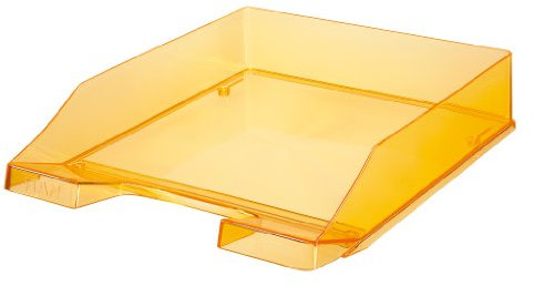 HAN 1026-X-28 Briefablage KLASSIK, A4, Polystyrol, orange-transparent