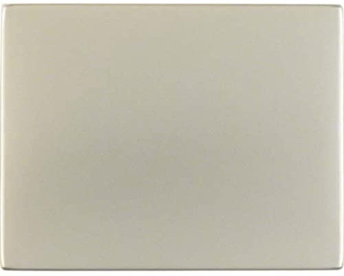 Tapa ciega, series berker K.x de hager, acero