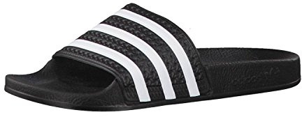 adidas Adilette, Unisex – Adulto Ciabatte, Black (Black/White/Black), 5 UK (38 EU)