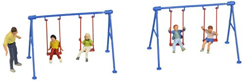 Preiser 10630 Kinder auf der Schaukel, H0, 1:87