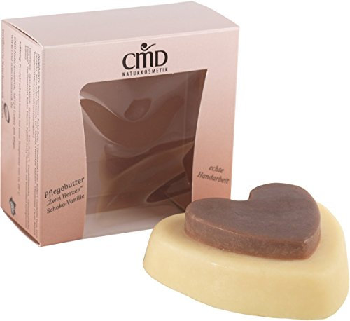 CMD Naturkosmetik: Zwei Herzen Schoko-Vanille, Massagebutter sinnlich (90 g)