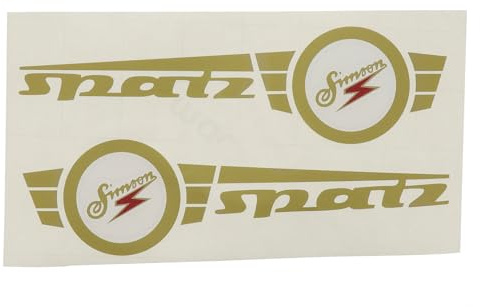 Klebefolien-Set für Kraftstoffbehälter SR4-1 - Abziehbild rechts und links