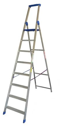 SCALA ALLUMINIO MARCHETTI EVOLUTION 8 GRADINI DOPPIA