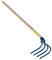 Outils perrin Croc de Jardin à Douille Emmanché Pomme 135, 4 Dents, 21cm Largeur