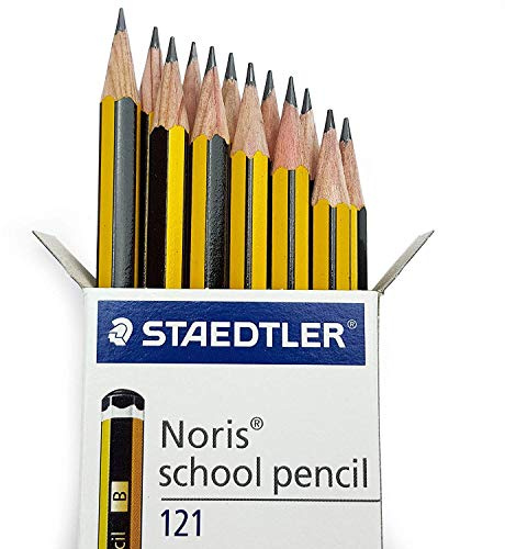 Staedtler Noris School Pencils 121 - 2H Grade [Pack of 36]