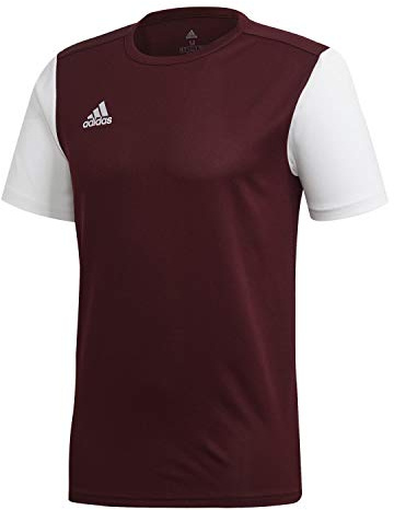 Adidas Herren T-Shirt ESTRO 19 JSY, Maroon/White, 1112, DP3239