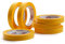 Alfa 6x FineLine GOLD Washi Tape 18 mm x 50 m Profi-Qualität dünnes imprägniertes japanisches Reispapierband PREMIUM-Klebeband