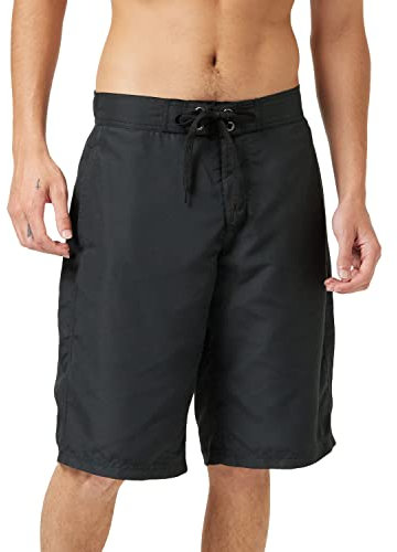 Urban Classics Costume da Bagno Uomo, Pantaloncini Lunghi da Bagno Uomo con Stampa Militare/Nero, Boxer da Nuoto con Tasche e Coulisse, Taglie S - XXL