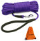 lynxking Correa de Perro con Correa Larga para Entrenamiento de Plomo cómodo Mango Resistente, Cuerda para Cachorros, 10 pies, 15 pies, 30 pies, 50 pies, para Perros pequeños, medianos y Grandes