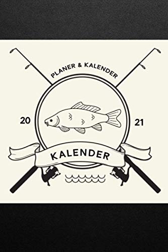 Planer & Kalender 2021: Praktisches Geschenk für Angler und Fischer