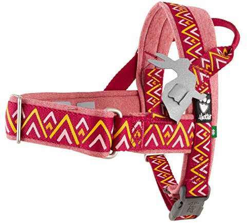 Hurtta Razzle-Dazzle H-Geschirr, Rote Beete, 35,6–45,7 cm