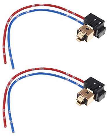 EMSea 2 Pièces H1 H3 Voiture Lumière Prise Extension Faisceau de Câblage Connecteur Phare LED Adaptateur Antibrouillard Ampoule Harnais Connecteur Support