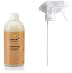 Jemako Leder Pflege Pflege und Schutz Lotion inkl. Schaumpumpe