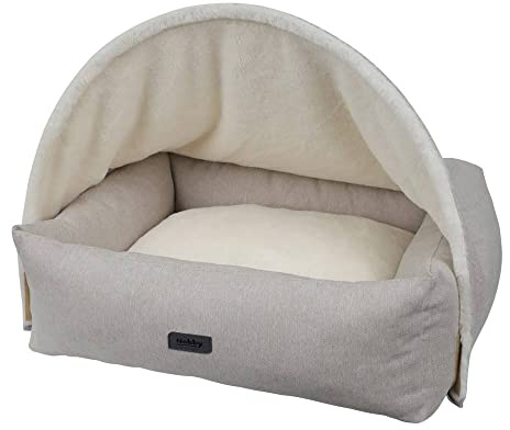 Nobby 61774 Komfortbett mit Höhle Ilana beige; L x B x H: 60 x 50 x 16 cm