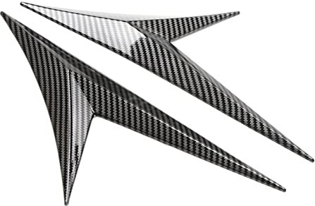 HEDMAX Frontstoßstangenspoiler Diffusor Für VW Für Golf 4 5 6 7 GTI Auto Seite Körper Kotflügel Tür Dekor Abdeckung Flanke Flügel Emblem Abzeichen Tuning Styling (Color : 1)