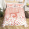 Mädchen Gymnastik Yoga Bettbezug Set S Größe,Glitter Leopard Print Bettwäsche Set Kinder Teens Frauen Zimmer Dekor,Cheerleader Tänzer Tröster Abdeckung Turner Sport Quilt Cover,1 Kissenbezug