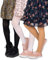 looksy Lot de 3 paires de collants opaques pour filles Beige Noir Blanc 40 DEN microfibre douce pour enfants danse décontractée école ballet, ensemble de 3 paires - Mix 7-8 ans
