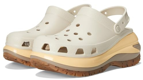 Crocs MEGA CRUSH Unisex Clogs Almond Tint/Multi