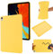 BRAND SET Cover per Apple iPad Air 11 (2024),Custodia Silicone Liquido con Rivestimento in Tessuto in Microfibra Custodia Soft Touch per Apple iPad Air 11 (2024)-Giallo
