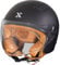 Shox Jetstream Solid Open Face Motorcycle Helmet XL Matt Black