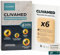 CLIVAMED Parches Cicatrizantes, PACK ECO 6 Parches + 6 Toallitas Desinfectantes, Producto con Certificación Sanitaria 2025, Adhesión Hasta 6 Días por Parche, Previene y Reduce Cicatrices, 7,5x5cm