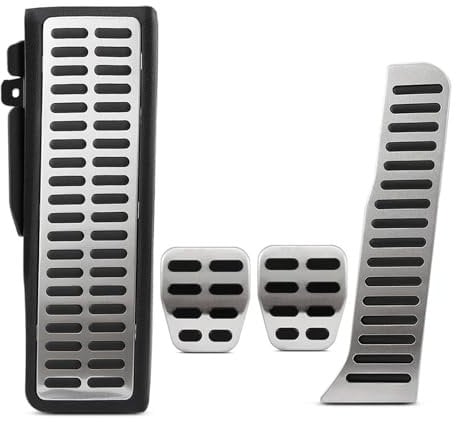 Auto Pedale Gaspedal Für VW Für Tiguan Für 5N Für MK1 2009 2010 2011 2012 2013 2014 2015 2016 Autopedale Gasbremse rutschfeste Pedalabdeckung at(4 Piece)