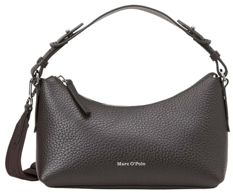 Marc O'Polo Schultertasche Umhängetasche Binna Crossbody Bag Dark Earth dunkelbraun