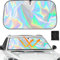 MMPZZ Parasol Parabrisas para Hyundai Grand i10 i10 N-Line / i20 Coupé i20 N, Protección Anti-Ultravioleta y Térmica, Parasol Frontal Plegable, Parasol para Coche,L