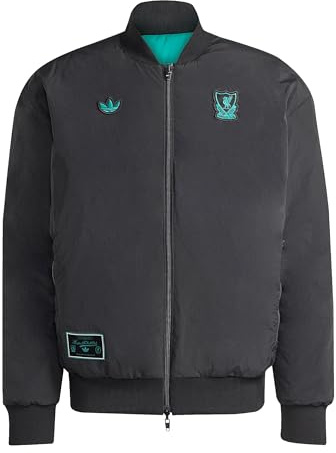 adidas Performance FC Liverpool Icon Jacket, Black, L Men's