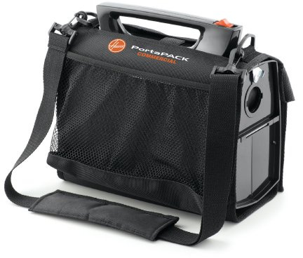 Hoover PortaPower Carrying Bag with Padded Shoulder Strap, 14.25 x 8 x 8, Black (Vacuum Not Included)