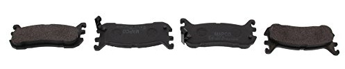 MAPCO Bremsbelagsatz Hinterachse 6589 Hinterachse | Kompatibel mit: MAZDA MX-5 I, MX-5 II