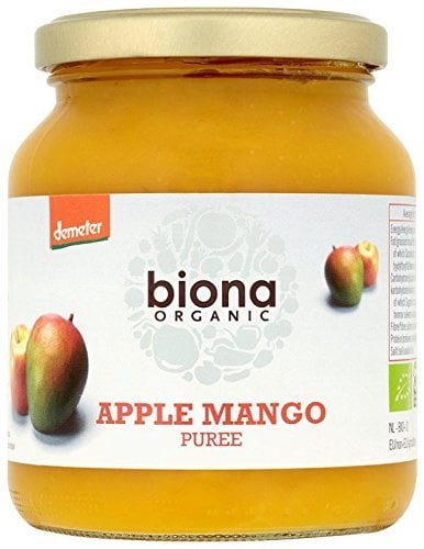 Biona Apple and Mango Puree 360grms(Pack of 3)