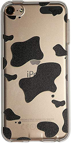 NOVAGO Compatible con Apple iPod Touch 5, Touch 6, Touch 7 Funda Gel de Silicona irrompible Sólido y Resistente con Motivos (Vaca)