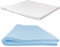 Baldiflex Topper Matratzenauflage für Einzelbett aus Memory Fresh, Bezug Maxicool abnehmbar, atmungsaktiv, ergonomisch, milbendicht, 85 x 190 x 7 cm