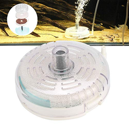 Mini Acquario Filtro Ultra-Sottile Rotonda Fish Tank Filtro Spugna Filtro Acqua Filtro Idroponico Ossigeno per Fish Tank Turtle Tank(S)