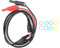 Walfront Cable Coaxial BNC Macho a Enchufe Banana de Seguridad, P1204, Cable Coaxial para Osciloscopio (100 cm)
