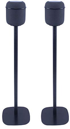 Pied d'enceinte Homepod Noir Couple - Compatible avec Apple Homepod