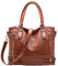 Sacmill Femmes Top Grip Cuir Tote Sac Bandoulière Oblique Hobo Multi Pocket Designer Sacs à Main Pour les Filles