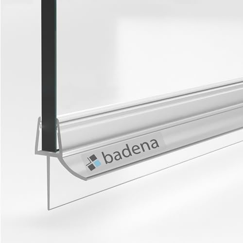.one-bath Premium Duschdichtung 2x100cm I Glastür Dichtung Universal für 6mm 7mm oder 8mm Dicke I Wasserabweisende Duschkabinen-Dichtung