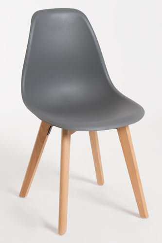 Regalos Miguel - Sillas Comedor - Silla Kelen - Gris Oscuro