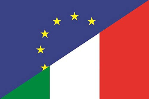 U24 Bandiera Europa Italia barca bandiera qualità premium 40 x 60 cm