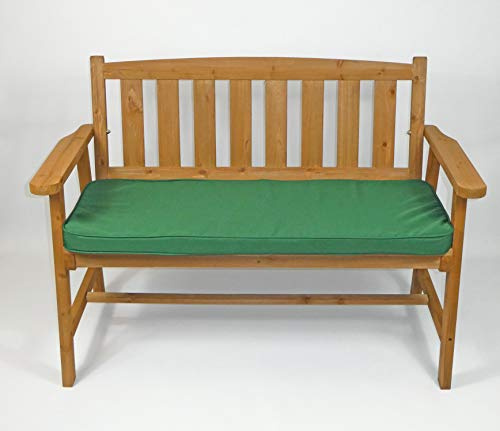 lilo 2 Seat bench Cushion Pad Graden Outdoor Indoor Patio Furniture Swing Seat Water Resistant Fabric 110 x 47cm