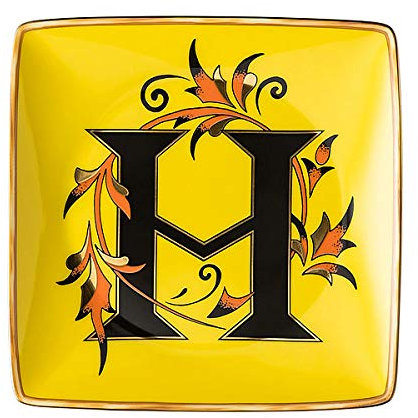 Versace by Rosenthal - Schale, Teller, Schälchen - Holiday Alphabet - H - 12 x 12 cm - Porzellan