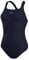 Speedo Damen Eco Endurance+ Medalist Badeanzug | Athletische Passform | Klassisches Design | Recyclingmaterial | Chlorbeständig | Besonders flexibel Badeanzug, True Navy, 38