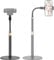 Tencro Webcam Stand Phone Holder [Extension-Type] Desktop Stand Flexible Gooseneck Video Stand Camera Mount for Cellphones, Logitech Webcam C922 C930e C920S C920 C615, Etc. (1/4 Threads)
